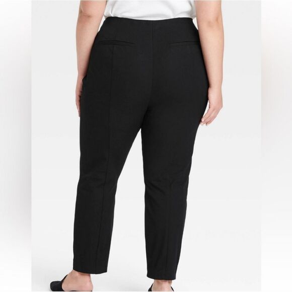 🆕👖Ava & Viv High Rise Skinny Pants - Black - Picture 2 of 2